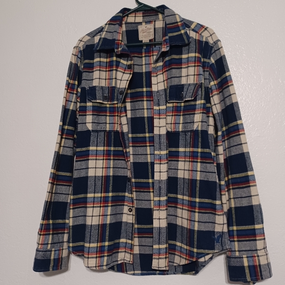 American Eagle Outfitters Other - American Eagle Heritage button down shirt men's medium colorful plaid cotton